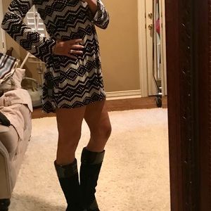 Michael Lauren Long Sleeve Dress